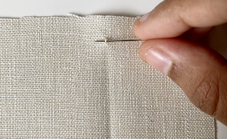 Sewing Glossary: How to Hemstitch (Basic Drawn Thread Work Embroidery ...