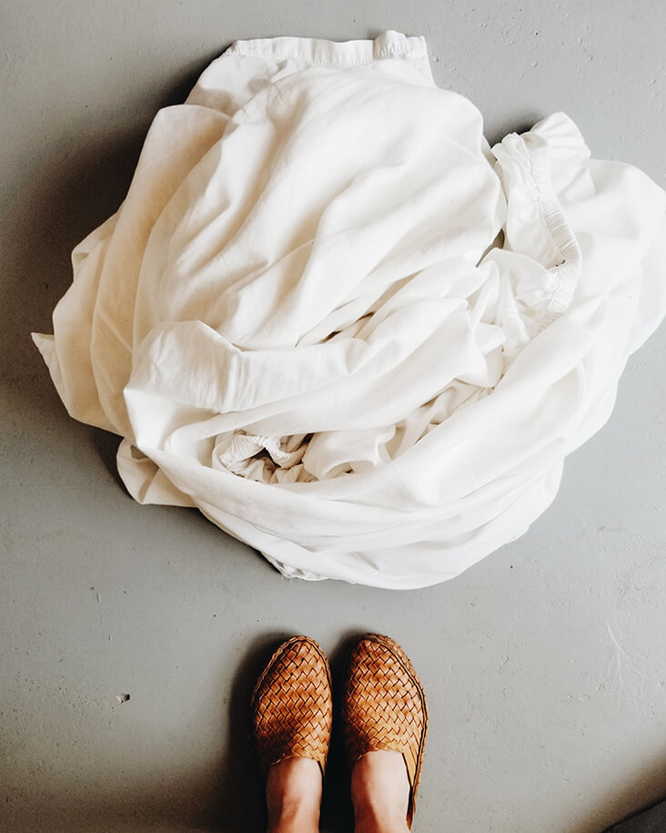 Natural Linen Tea Towel Set - Natural Grey Hand Towels - Softened linen -  Durable Tea towel - Undyed Linen Yarn - Rough Linen Dish Towel