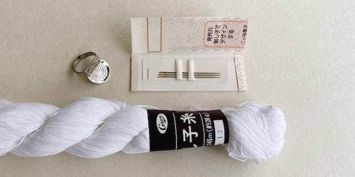 Tutorial: How to sashiko stitch, part 1, transferring your sashiko des - A  Threaded Needle