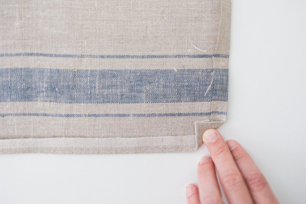 Tutorial How To Make A Tea Towel Three Ways the thread