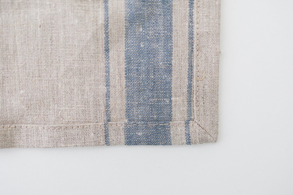 Tutorial How To Make A Tea Towel Three Ways the thread