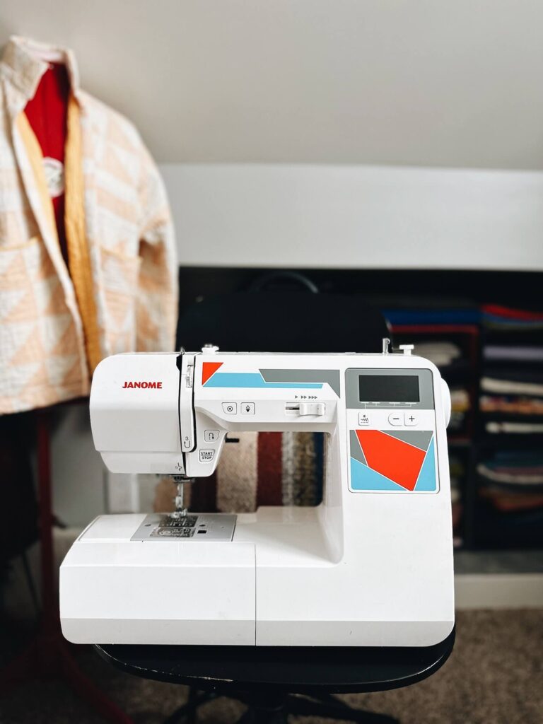 Sewing Machine Review Janome MOD200 the thread