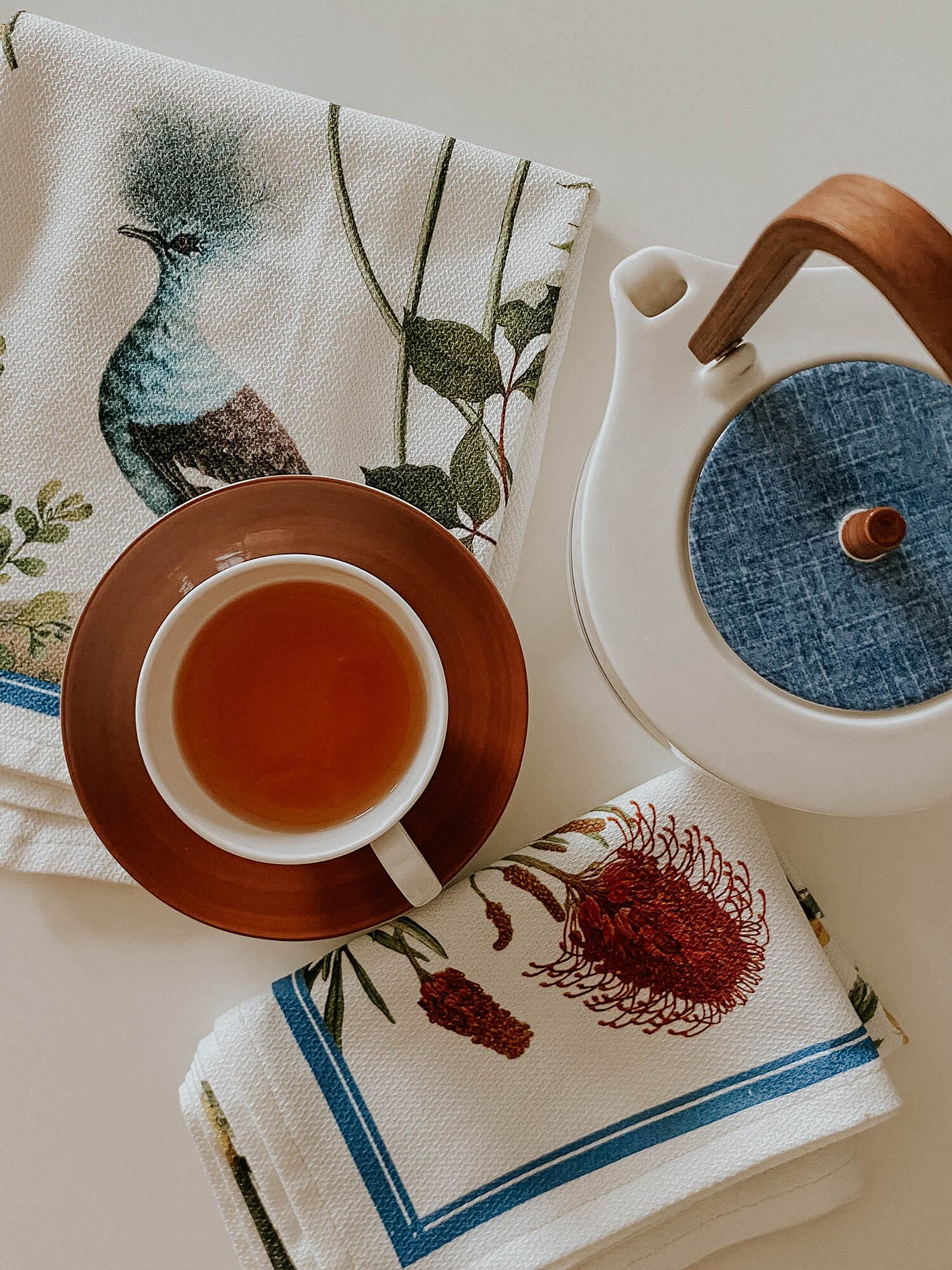 Decent Embroidered Coffee Bar Towels 