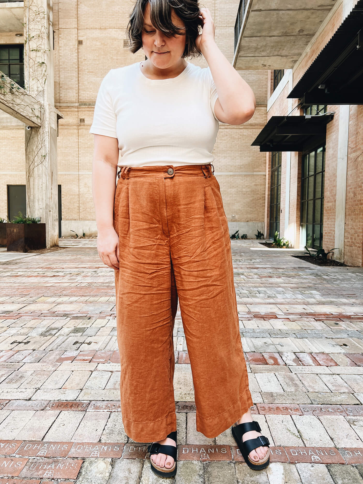 Pattern Review: Riva Pants – The Hunt for the Perfect Pleated Trouser – the  thread